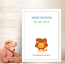 A3 Poster: Brave as a Lion