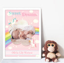 A3 Poster: Cute Unicorns