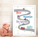 A3 Poster: Cartoon Cars