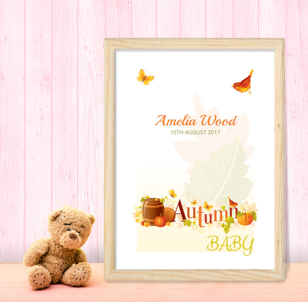 A3 Poster: Autumn Baby