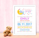 A3 Poster: Sleeping Moon