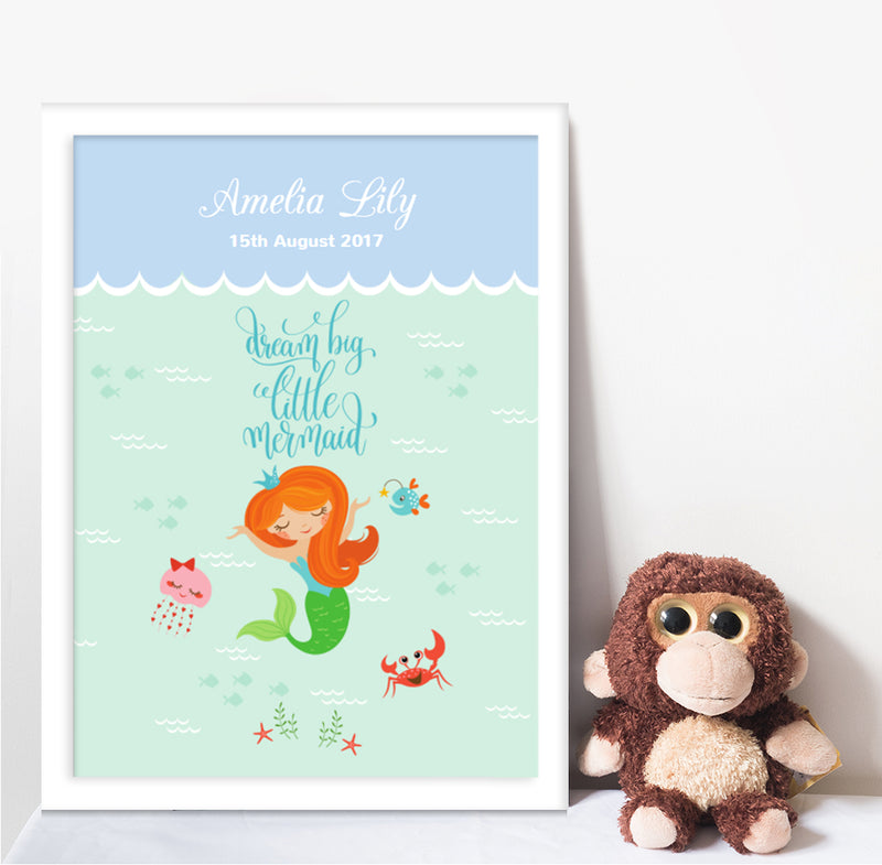 A3 Poster: Little Mermaid