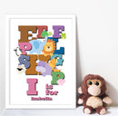 A3 Poster: Cute Animal Alphabet version 2