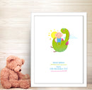 A3 Poster: Baby and Dragon