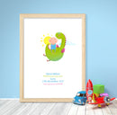 A3 Poster: Baby and Dragon