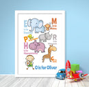 A3 Poster: Animal Alphabet - Boy