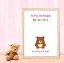 A3 Poster: Cuddly as a Bear