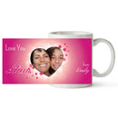 Mug: Love-heart Stars Mum