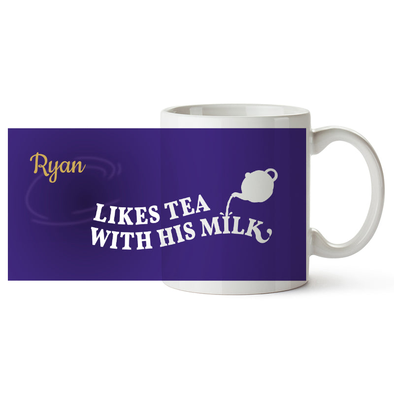 Mug: Milk with Tea