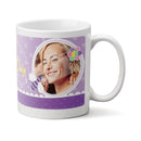 Mug: Purple Bee with Photo