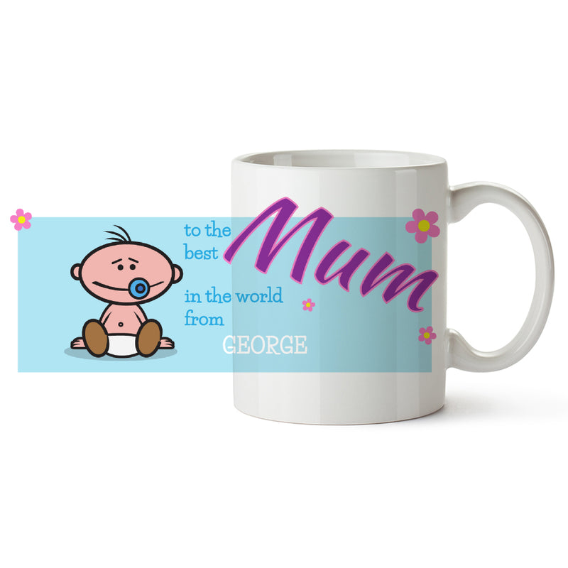 Mug: Best Mum Baby Boy