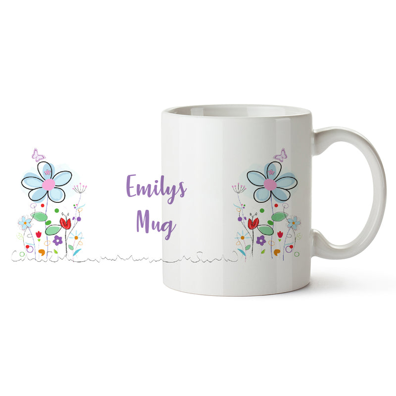 Mug: Floral Design