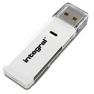 Integral USB Memory Card Reader Dual slot SD SDHC SDXC
