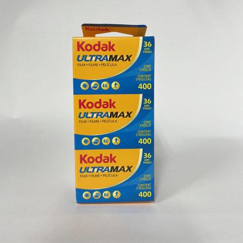 Kodak UltraMax 400 35mm Triple Pack (36 exposures)